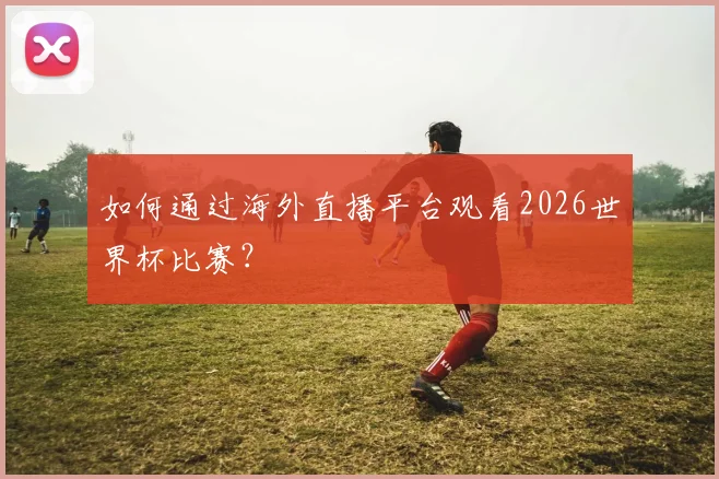 如何通过海外直播平台观看2026世界杯比赛?