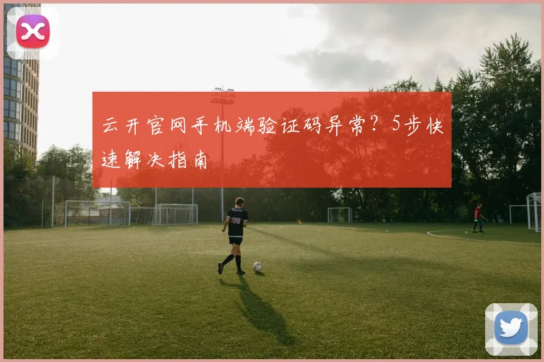 云开官网手机端验证码异常?5步快速解决指南